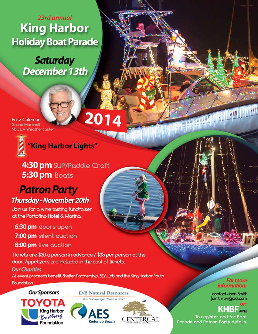 King Harbor Christmas Boat Parade Redondo Beach Chamber of Commerce